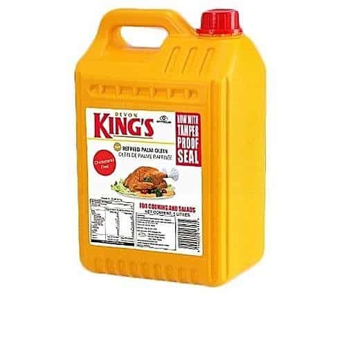 King's Pure Vegetable Oil 5 Litres